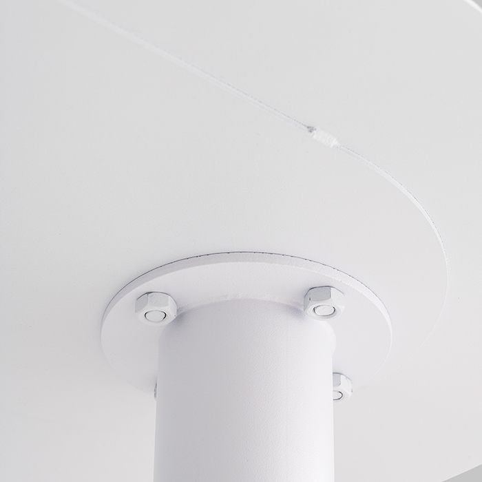 Журнальный столик Eanna S металл белый Stool Group MT-190S DB-021