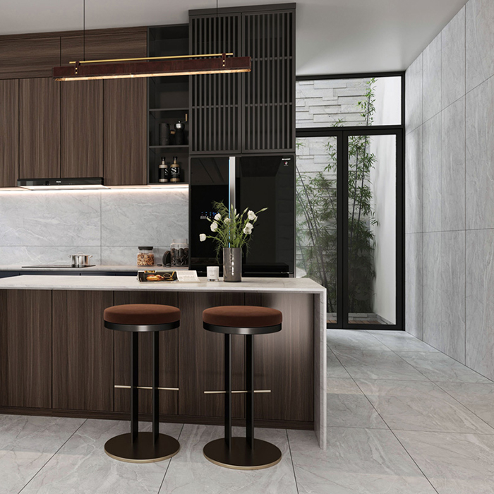 Керамогранит Stones Pietra Grey Carving Buono Ceramica S4434C