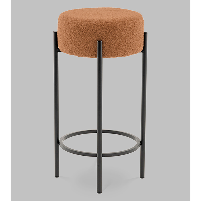 Стул барный Беккет букле терракотовый Stool Group SSP 135-86044