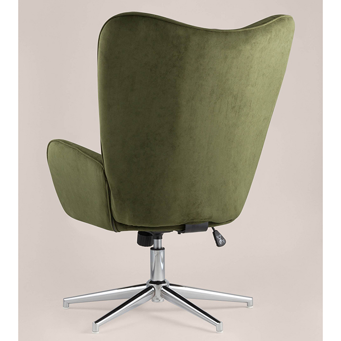 Кресло регулируемое Филадельфия замша хаки Stool Group FUCHS HY-53