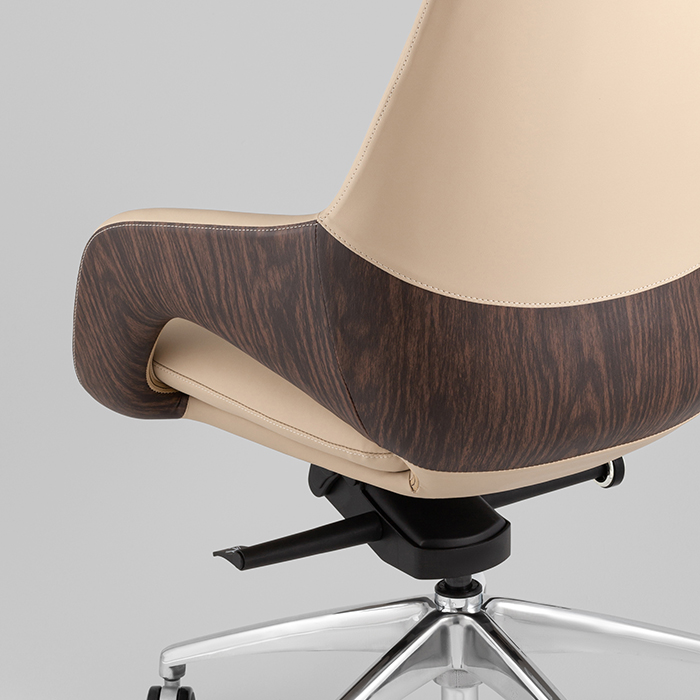 Кресло офисное TopChairs Reign бежевый Stool Group A666-A 2006-11