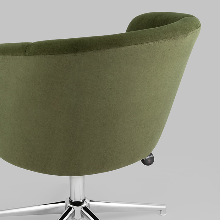 Кресло регулируемое Харис замша хаки Stool Group HARRIS HY-53