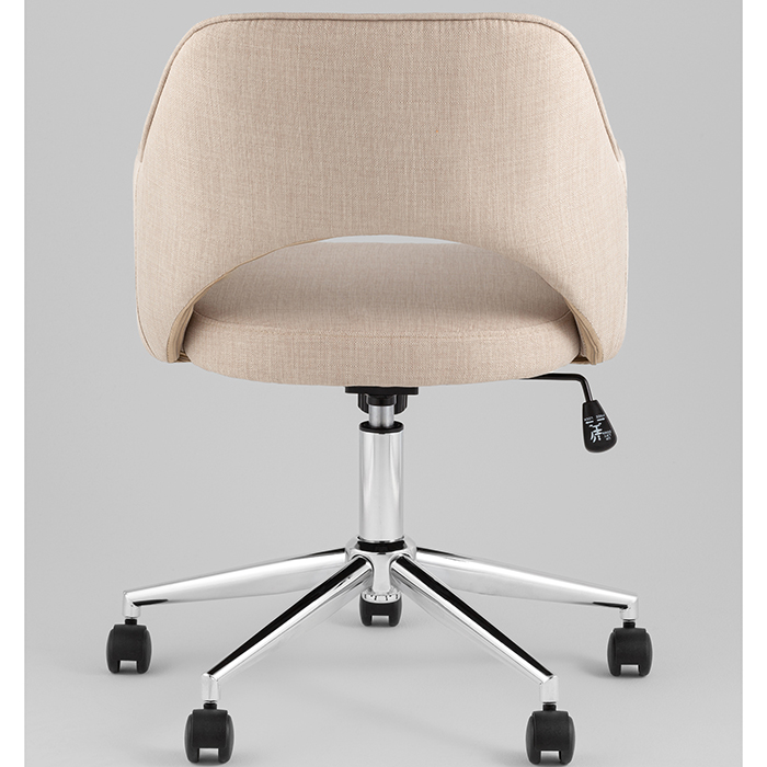 Кресло офисное Кларк рогожка бежевый Stool Group CLARKSON LINEN BEIGE