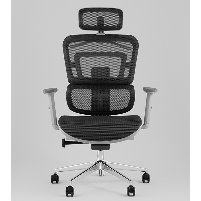 Кресло офисное TopChairs Techno Professional серый Stool Group WH-A33G grey