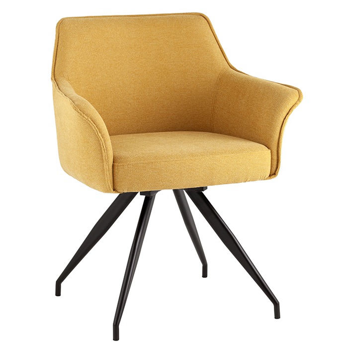 Стул Feston вращающийся жёлтый Stool Group DR-1287 URL57-10