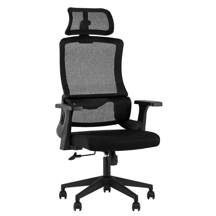 Кресло офисное TopChairs Vantage чёрный Stool Group WH-978A black 