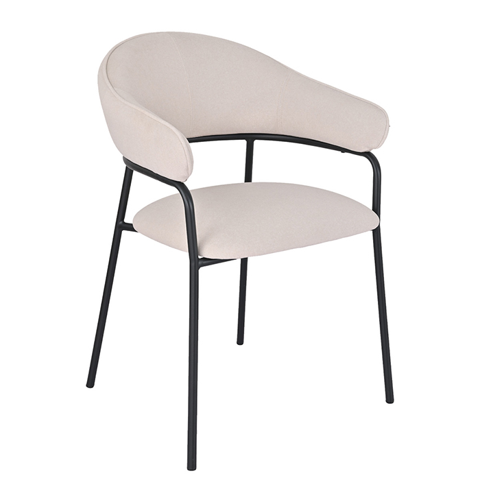 Комплект стульев Leya кремовый (2 шт) Stool Group DX-2548 MOHAIR-103 X2