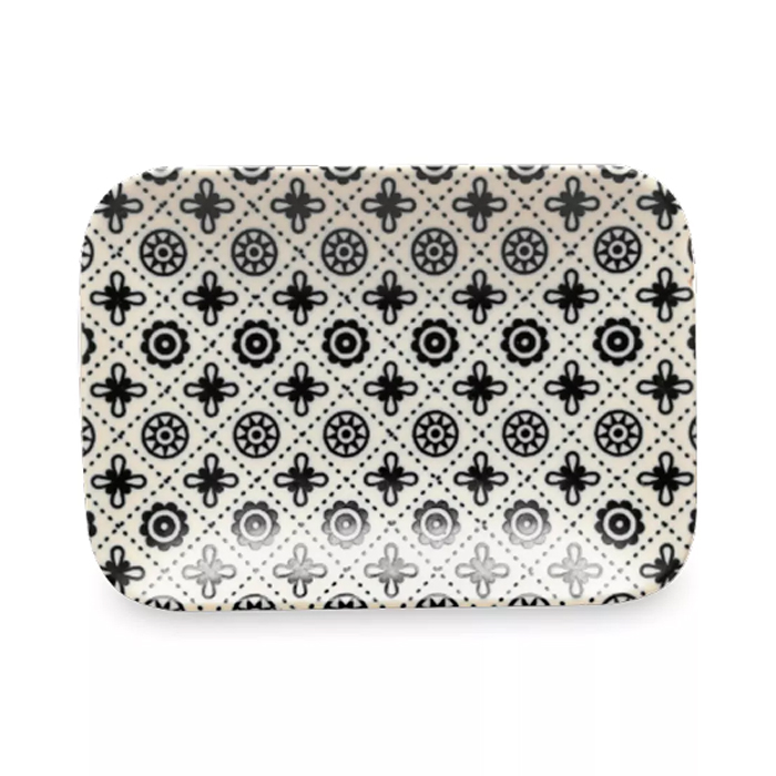 Тарелка пирожковая прямоугольная Little Garden 13х9 см Augusta Costa Nova COR131-00620E