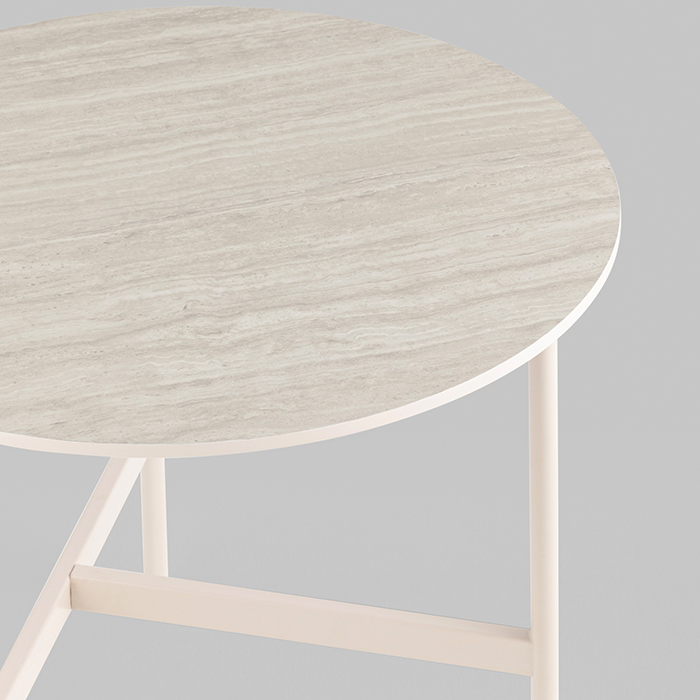 Журнальный столик Make кремовый Stool Group B-3052-1 7458-06 creamy 68