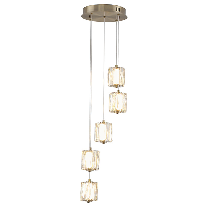 Светильник подвесной светодиодный Prismique Moderli V11713-PL