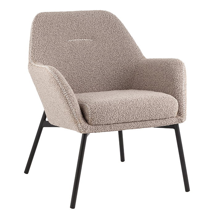 Кресло-лаунж Joaquin серый Stool Group CQ-1763A - BMG K8022-8