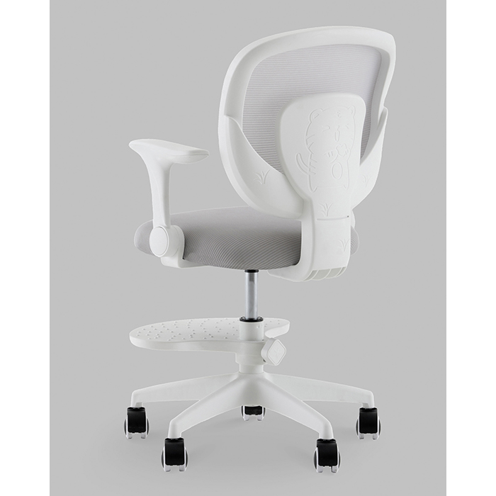 Кресло компьютерное TopChairs Mila серый Stool Group OUE-2541 grey