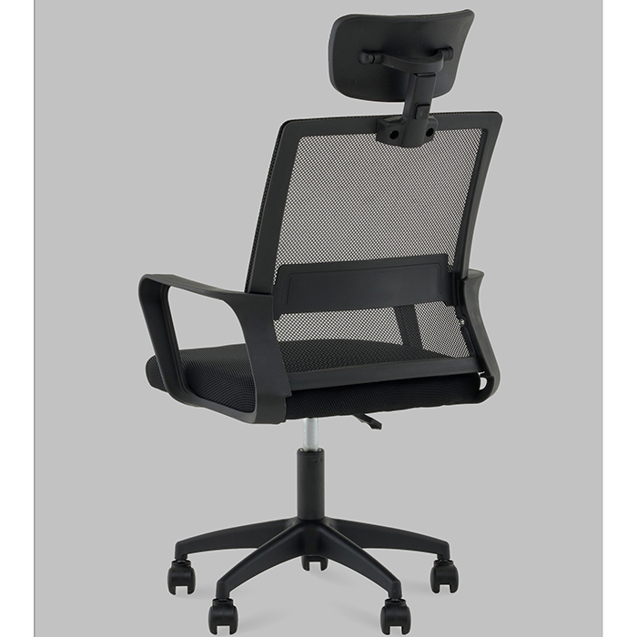 Кресло офисное TopChairs Element чёрный Stool Group OUE-2505 black