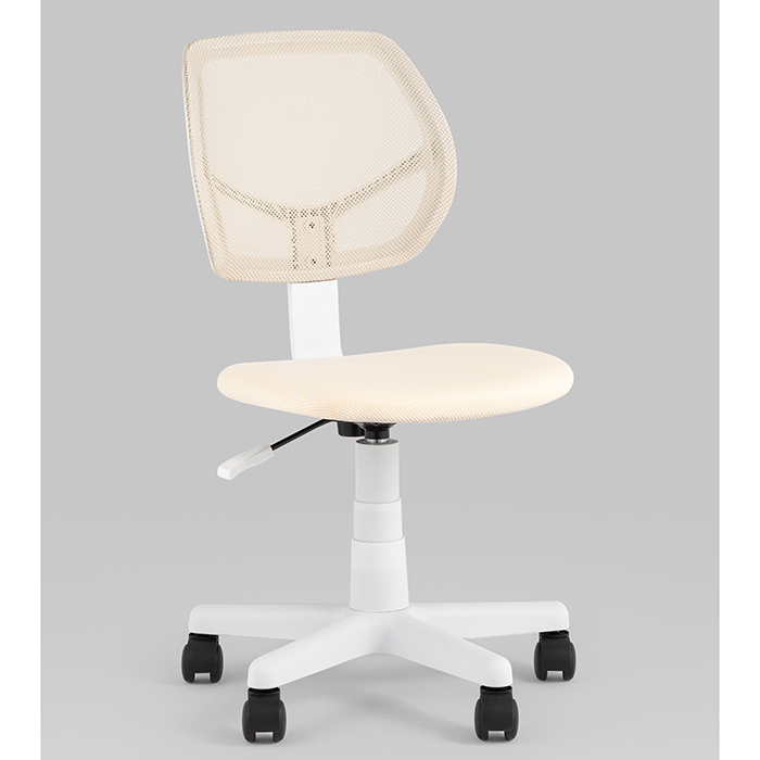 Кресло компьютерное детское Лоло бежевый Stool Group 5256W mesh beige