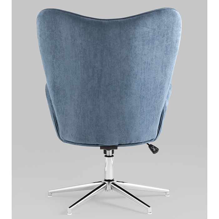 Кресло регулируемое Филадельфия замша глубокий синий NC Stool Group FUCHS HY-20-5218