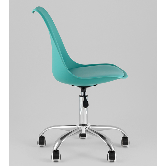 Стул Blok SN пластиковый бирюзовый Stool Group BML-053-D3 Turquoise