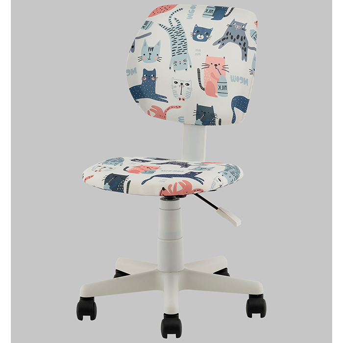 Кресло компьютерное детское Лоло Cats Stool Group 5256D-W Cats