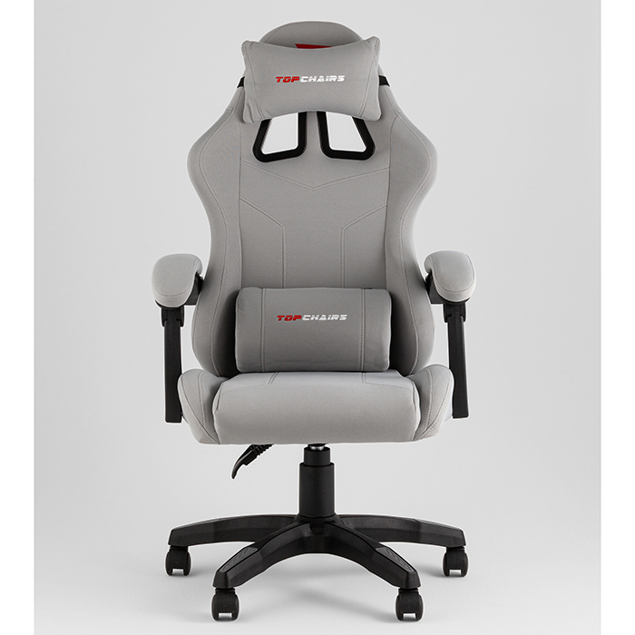 Кресло игровое TopChairs Druid серый Stool Group GF-8062-N TT704
