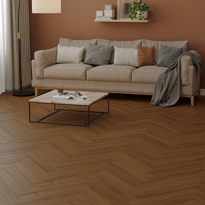 Ламинат Дуб Этна Herringbone Elegant 10 Norland LF306-20