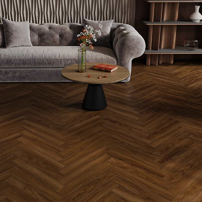 Ламинат Дуб Треско Herringbone Elegant Norland LF303-22