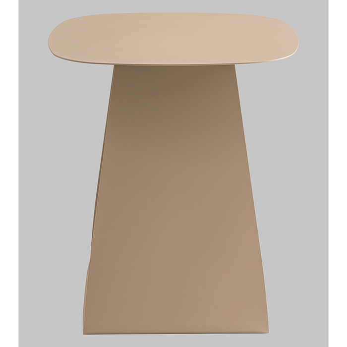 Журнальный столик Leyre металл бежевый Stool Group MT-123S DB-003