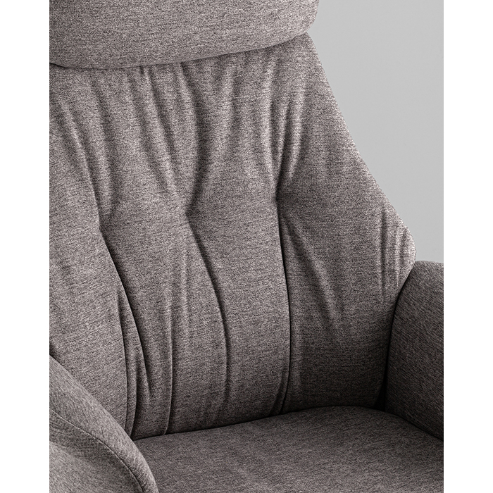 Кресло офисное TopChairs Neoma тёмно-серый Stool Group YF-0515 ZE119A-15 dark grey