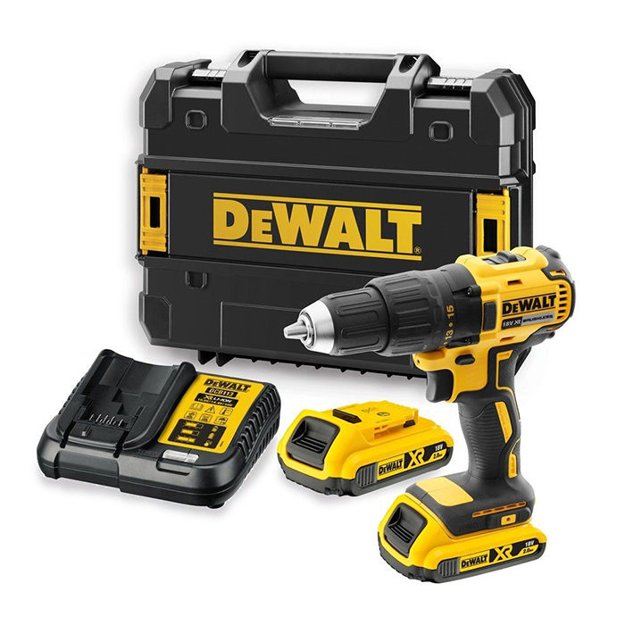 Дрель-шуруповерт аккумуляторная DeWalt DCD777D2T-QW