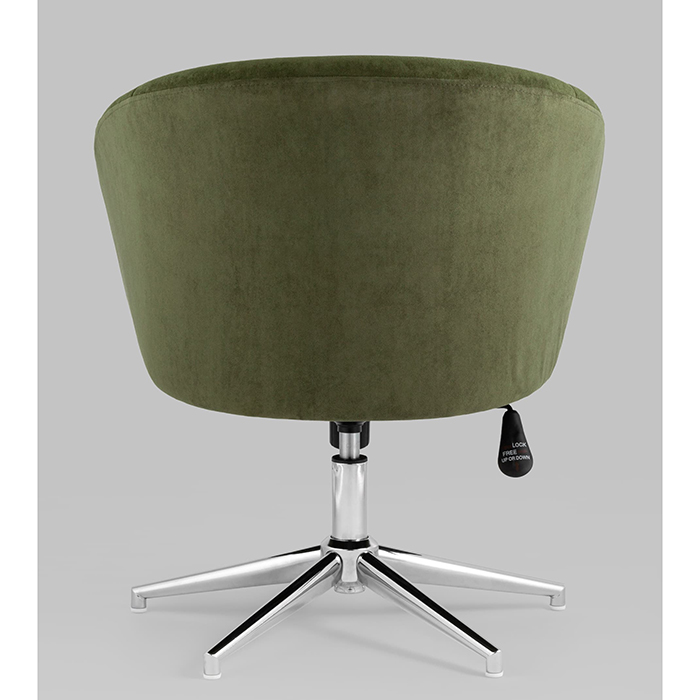 Кресло регулируемое Харис замша хаки Stool Group HARRIS HY-53
