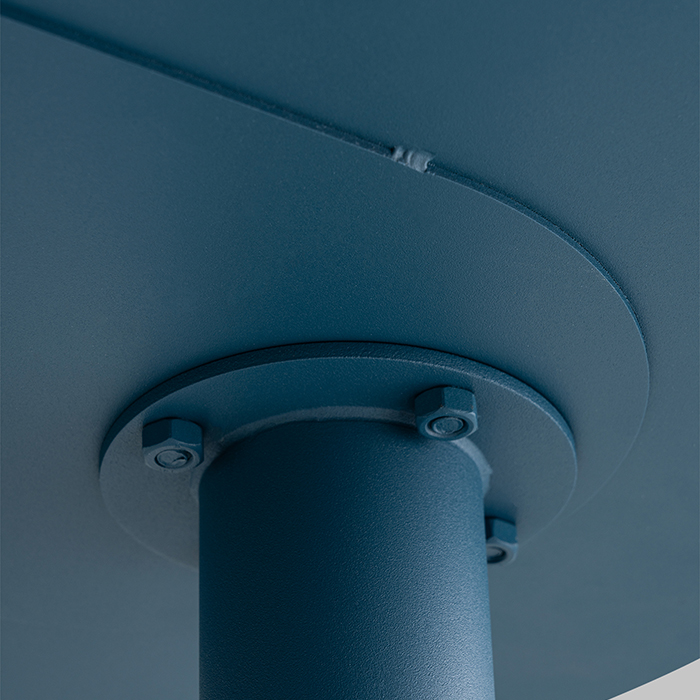 Журнальный столик Eanna S металл синий Stool Group MT-190S DB-012