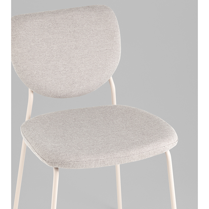 Стул Gigi серый Stool Group DRC-9155 URL57-17 White-2
