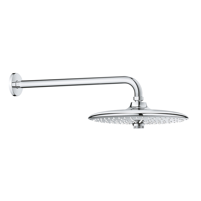Верхний душ с душевым кронштейном 380 мм Euphoria Grohe 26458000
