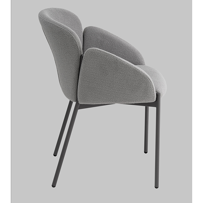 Стул Melia серый Stool Group DC-3090 KD 3018-15 grey legs