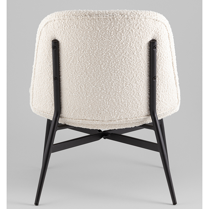Кресло-лаунж Ease белый Stool Group DM5052 BMG2635-1 White