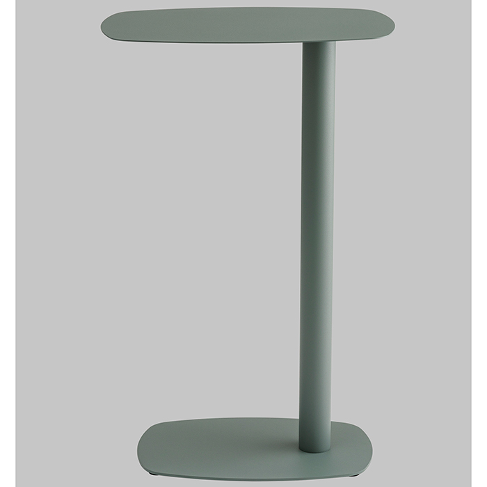 Журнальный столик Eanna L металл зелёный Stool Group MT-190L DB-022