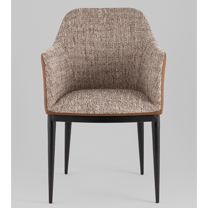 Стул Itan NC коричневый с экокожей Stool Group DC1122 997-7+ PU8161s