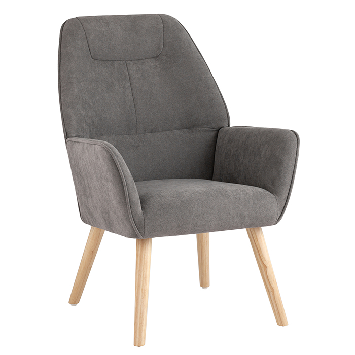 Кресло Стерн тёмно-серый Stool Group QH-8857SKP 263-25 grey