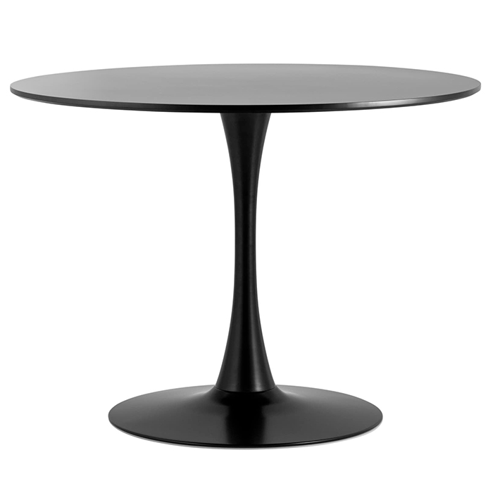 Стол Tulip 100х100 чёрный Stool Group T004-1-100 black