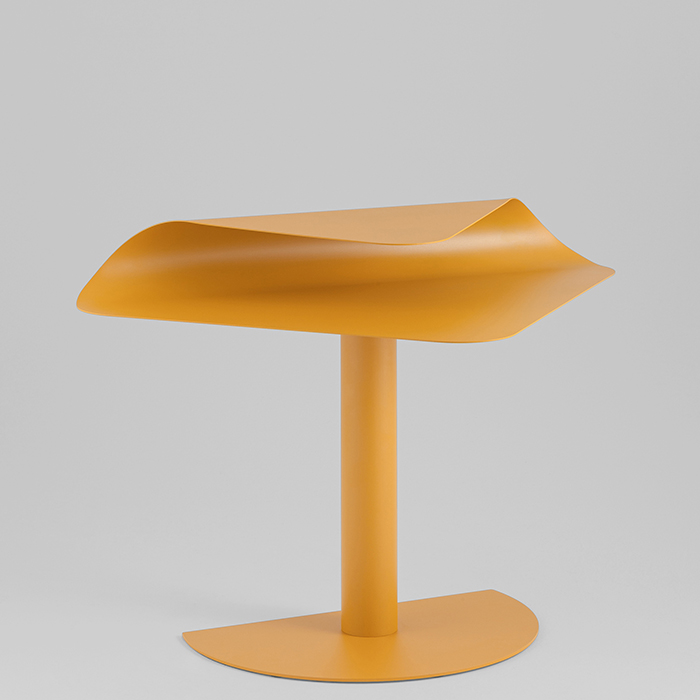 Журнальный столик Cornea металл жёлтый Stool Group MT-199 DB-056