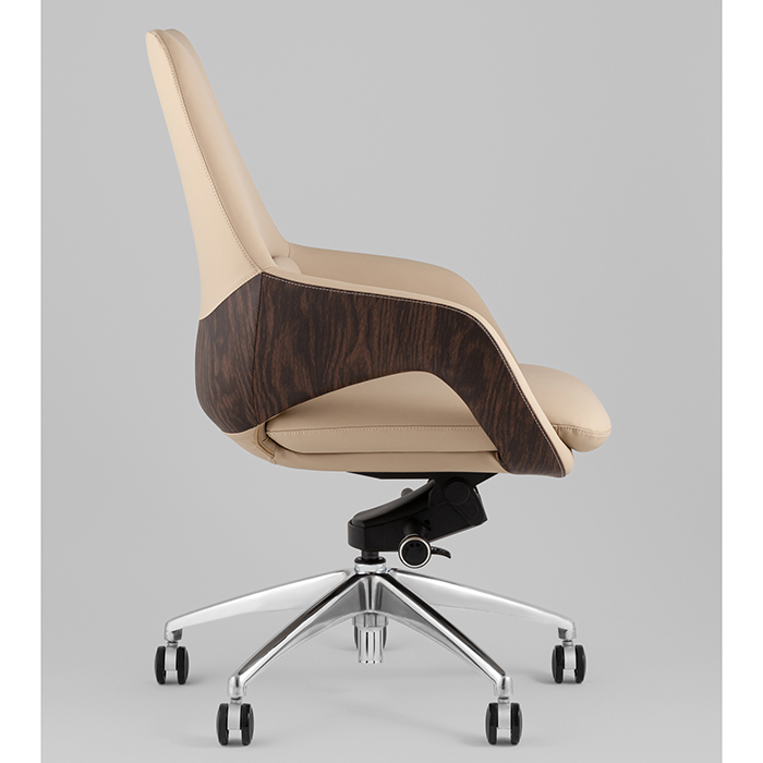 Кресло офисное TopChairs Reign бежевый Stool Group A666-A 2006-11