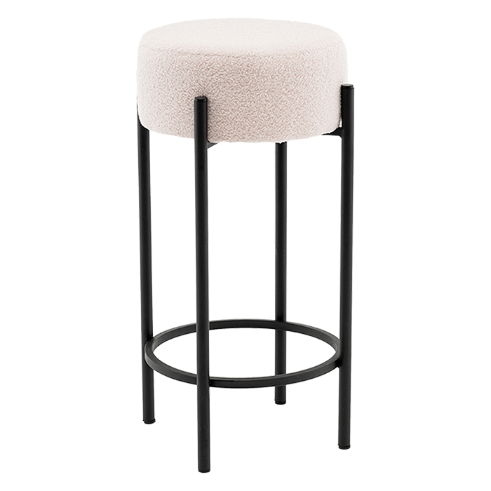 Стул барный Беккет букле бежевый Stool Group SSP 135-86043