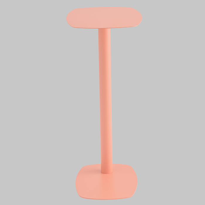 Журнальный столик Eanna L металл коралловый Stool Group MT-190L DB-011