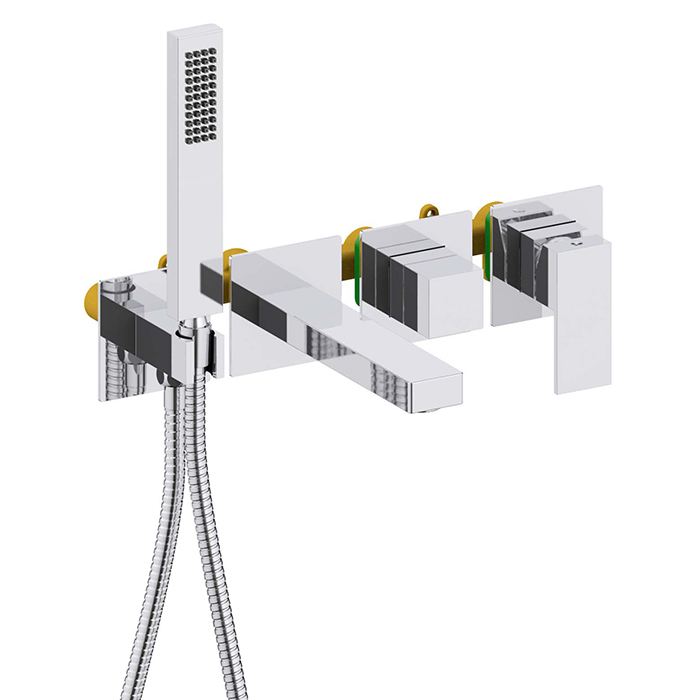 Смеситель для ванны встраиваемый Либра Aquatek AQ1644CR