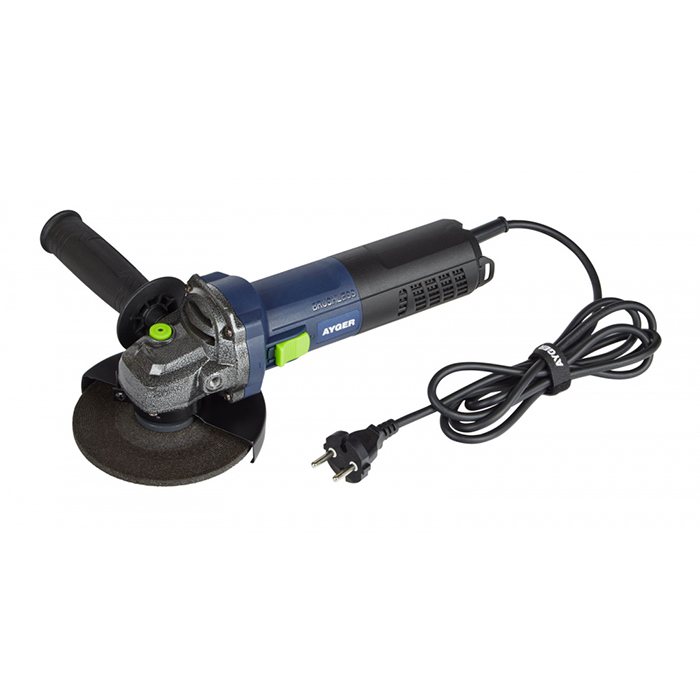 Угловая шлифмашина сетевая Ayger AG1400/125BL