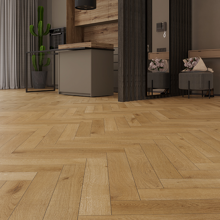 Ламинат Дуб Хайнан Herringbone Elegant 10 Norland LF306-09