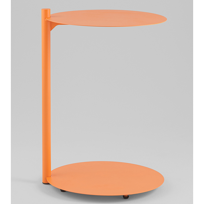 Журнальный столик Siara металл оранжевый Stool Group MT-214 DB-009