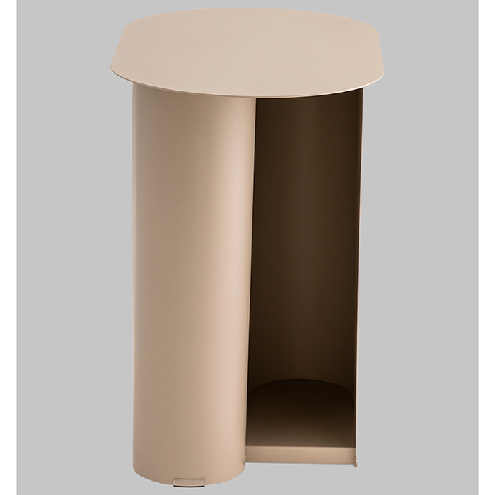 Журнальный столик Yvaine металл бежевый Stool Group MT-104-1 DB-003