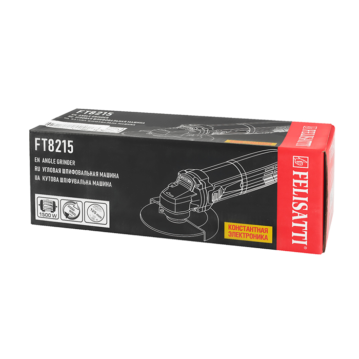 Угловая шлифмашина сетевая FT8215 Felisatti 8215
