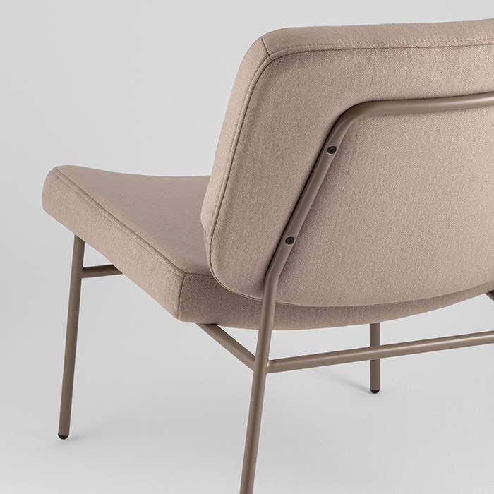 Кресло Эбигейл велюр бежевый каркас бежево-серый Stool Group LV-120-E31-7006