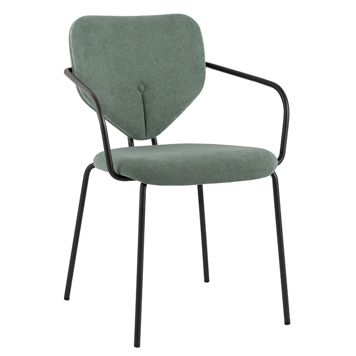 Стул Masey с подлокотниками зелёный Stool Group B2339-1 Curio-37