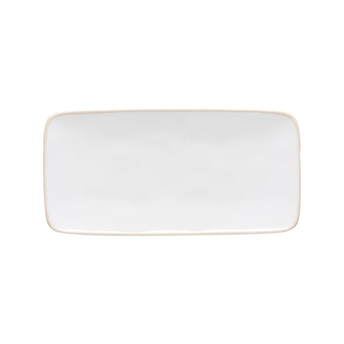 Блюдо прямоугольное White 22х11 см Beja Costa Nova ATR221-CRM